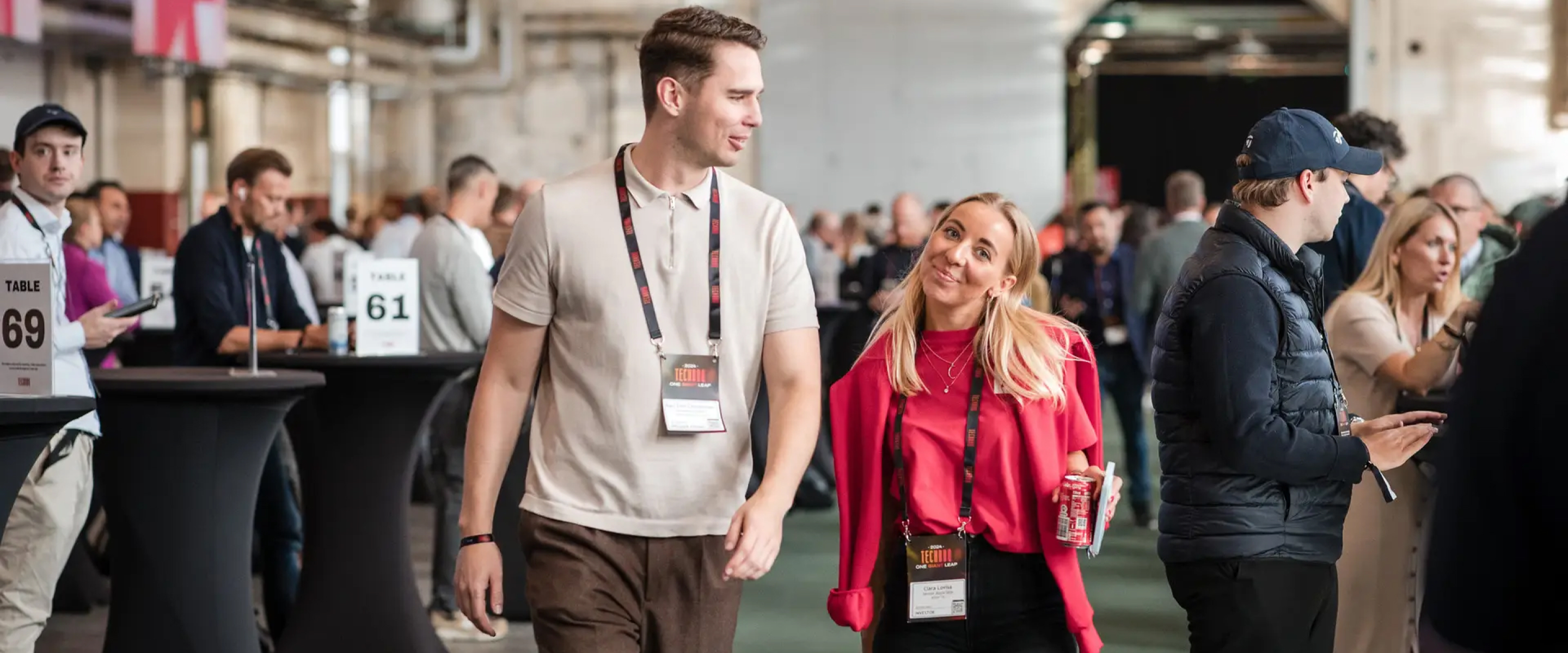 TechBBQ attendees networking at the summit