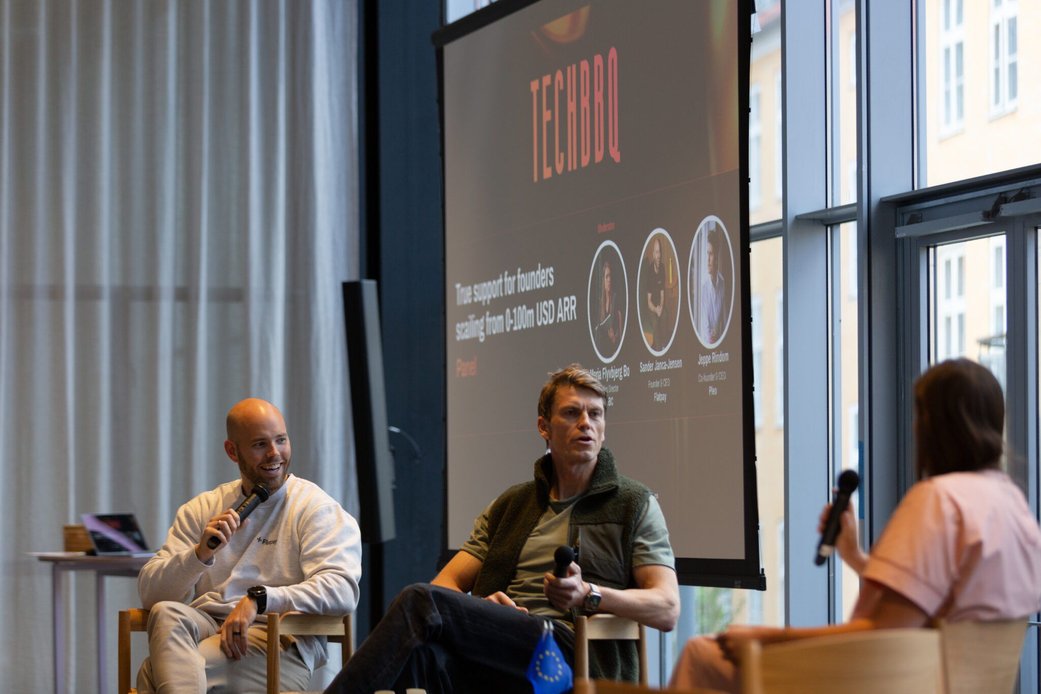 Fintech founders, operators and investors at TechBBQ